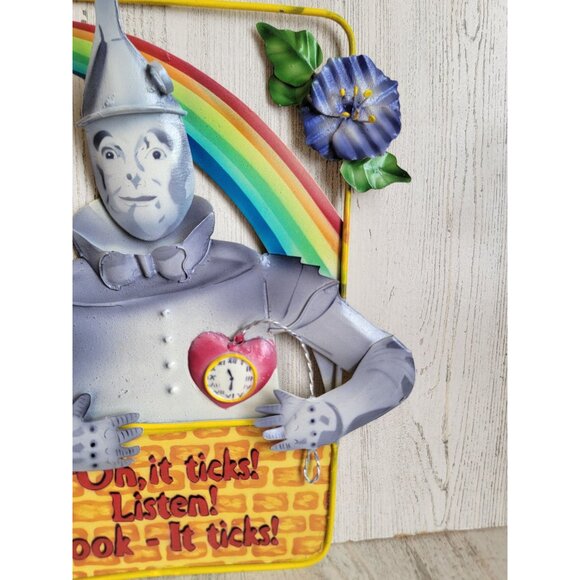 Vintage wizard of Oz sign tin man Hanging metal sign home decor - Picture 4 of 9